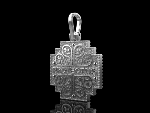 Jesus cross model 725 3D Print Model