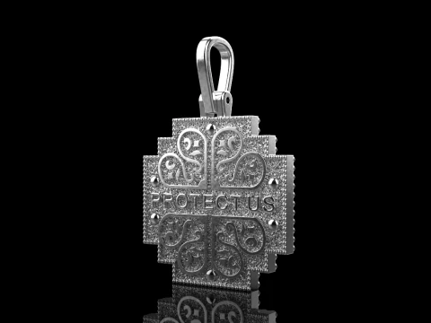 Jesus cross model 725 3D Print Model