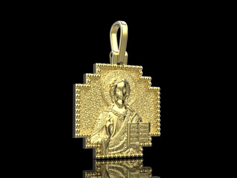 Jesus cross model 725 3D Print Model