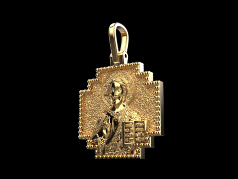 Jesus cross model 725 3D Print Model