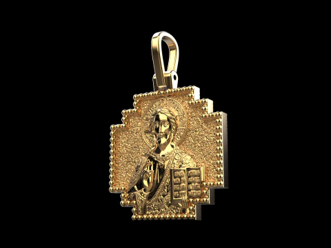 Jesus cross model 725 3D Print Model