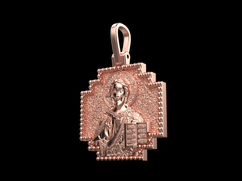 Jesus cross model 725 3D Print Model