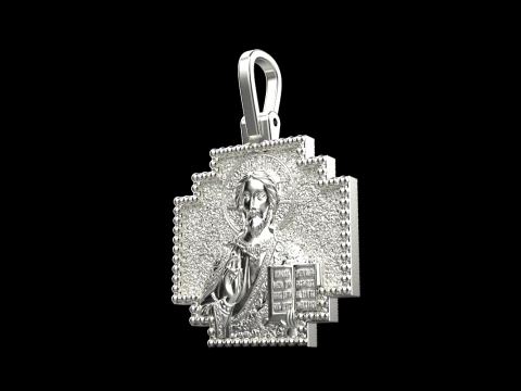 Jesus cross model 725 3D Print Model