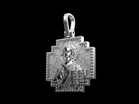 Jesus cross model 725 3D Print Model