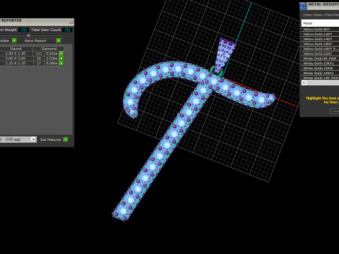Initial letter T pendant model 728 3D Print Model