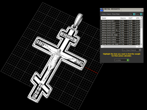 Cross-Modell 735 3D Druckmodell