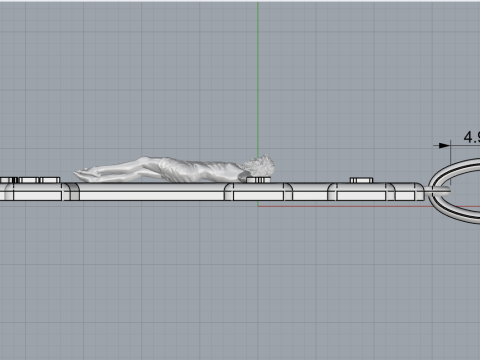 Cross-Modell 735 3D Druckmodell