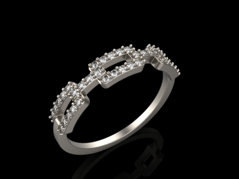 Каблучка модель 740 3D Принт Модель