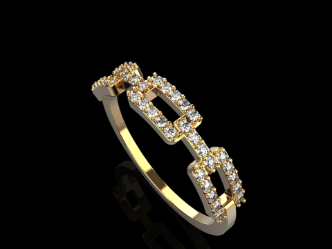 Каблучка модель 740 3D Принт Модель