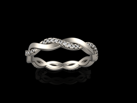 Кручене кільце модель 742 3D Принт Модель