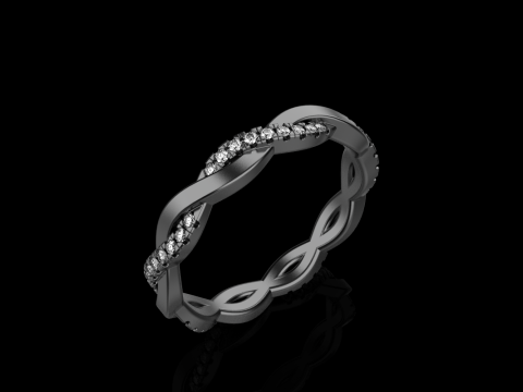 Кручене кільце модель 742 3D Принт Модель