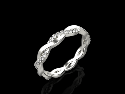 Кручене кільце модель 742 3D Принт Модель