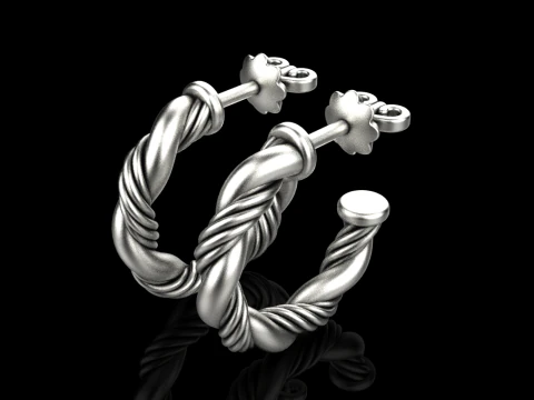 Burma k&uuml;pe modeli 744 3D Baskı Modeli