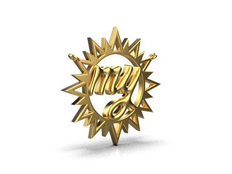 My sun pendant model 747 3D Print Model