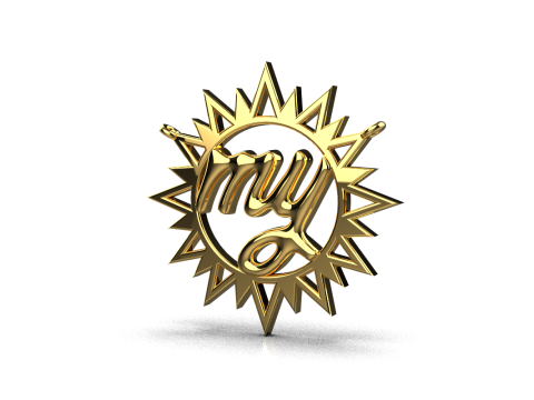 My sun pendant model 747 3D Print Model