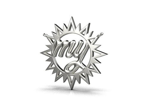 My sun pendant model 747 3D Print Model