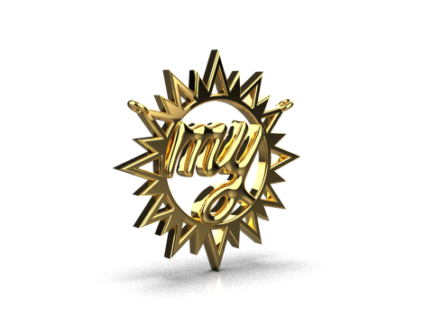 My sun pendant model 747 3D Print Model