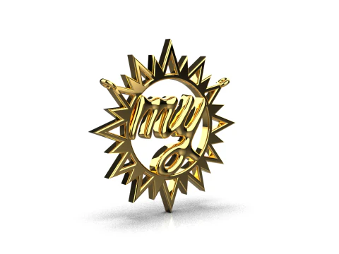 My sun pendant model 747 3D Print Model