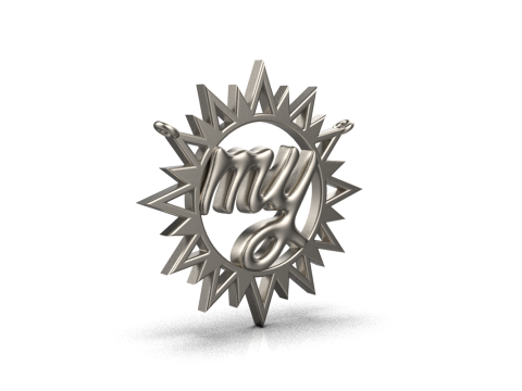 My sun pendant model 747 3D Print Model