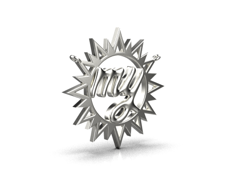 My sun pendant model 747 3D Print Model