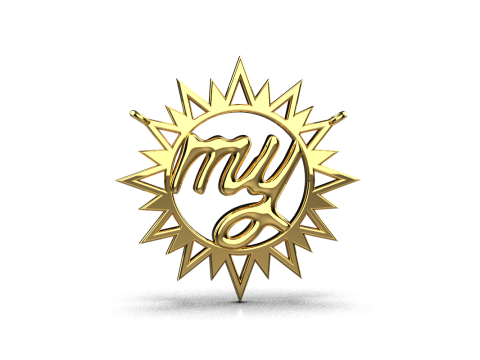 My sun pendant model 747 3D Print Model