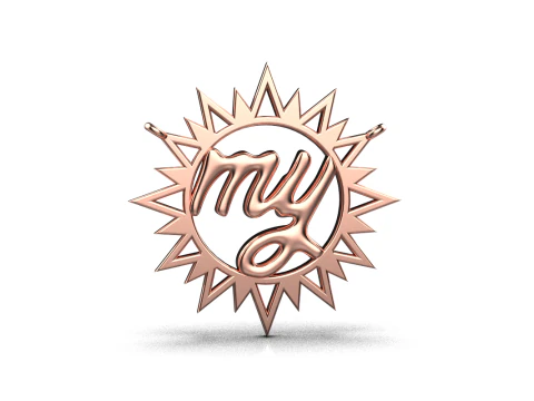 My sun pendant model 747 3D Print Model