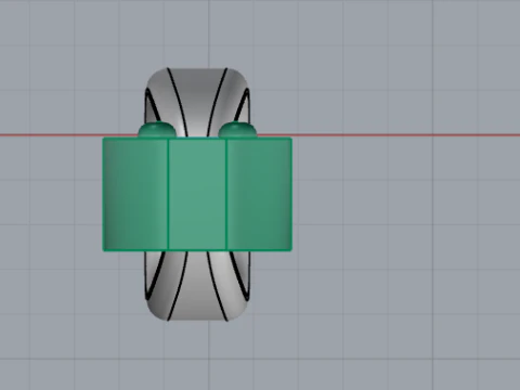 Initial letter I pendant model 754 3D Print Model