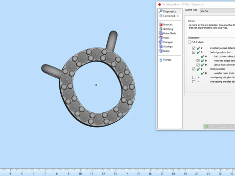 İlk harf O kolye modeli 760 3D Baskı Modeli