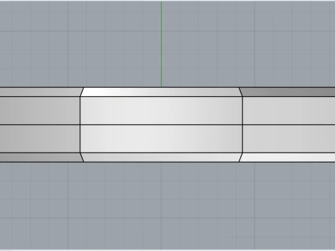 Screw octagon ring model 766 3D Print Model