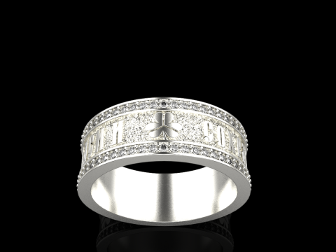 Bewaar en bescherm ringmodel 699 3D printmodel