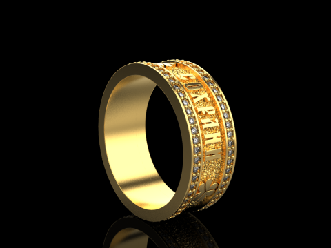 Bewaar en bescherm ringmodel 699 3D printmodel