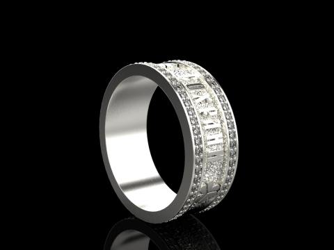 Bewaar en bescherm ringmodel 699 3D printmodel