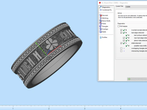 Save and protect ring model 699 3D Print Model