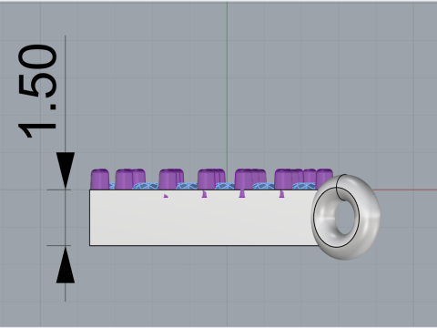 Колье с буквицей W модель 697 3D Принт Модель