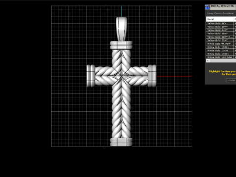 Model silang kawat bengkok 694 Model Cetak 3D