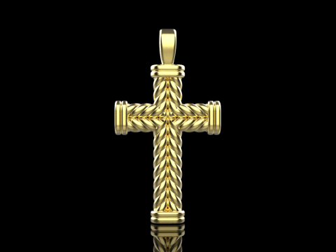 Model silang kawat bengkok 694 Model Cetak 3D