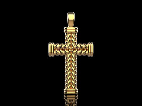 Model silang kawat bengkok 694 Model Cetak 3D