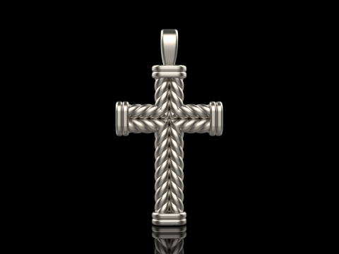 Model silang kawat bengkok 694 Model Cetak 3D