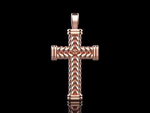 Model silang kawat bengkok 694 Model Cetak 3D