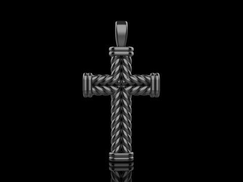 Model silang kawat bengkok 694 Model Cetak 3D