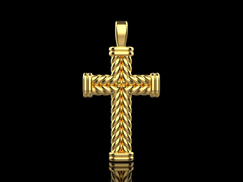 Model silang kawat bengkok 694 Model Cetak 3D