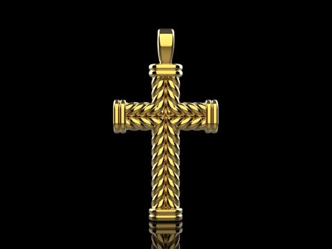 Model silang kawat bengkok 694 Model Cetak 3D