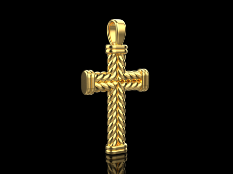 Model silang kawat bengkok 694 Model Cetak 3D