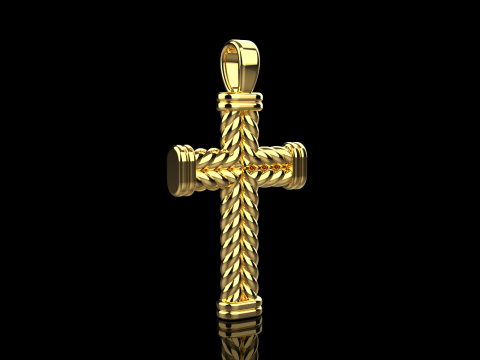 Model silang kawat bengkok 694 Model Cetak 3D