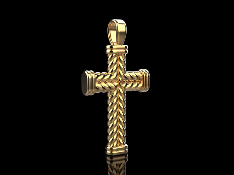 Model silang kawat bengkok 694 Model Cetak 3D