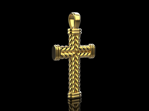 Model silang kawat bengkok 694 Model Cetak 3D