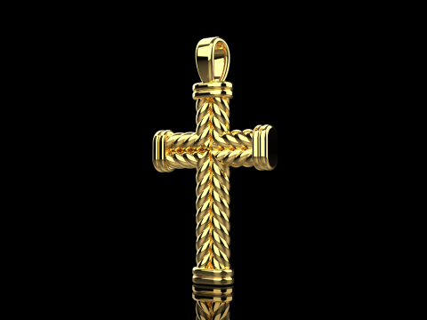 Model silang kawat bengkok 694 Model Cetak 3D