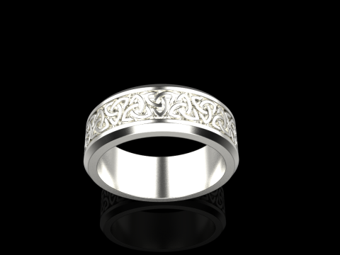 Celtic knot ring model 692 3D Print Model