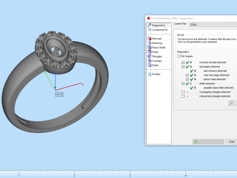 Anel de noivado modelo 691 Modelo de Impressão 3D