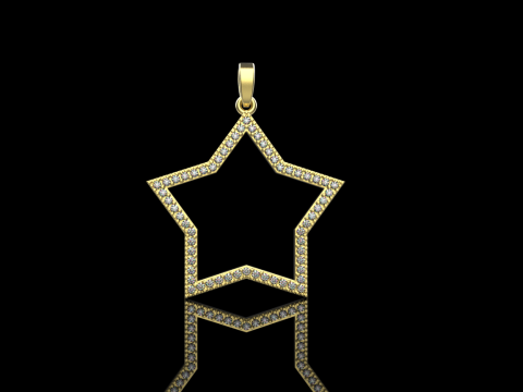 Sternanh&auml;nger Modell 687 3D Druckmodell